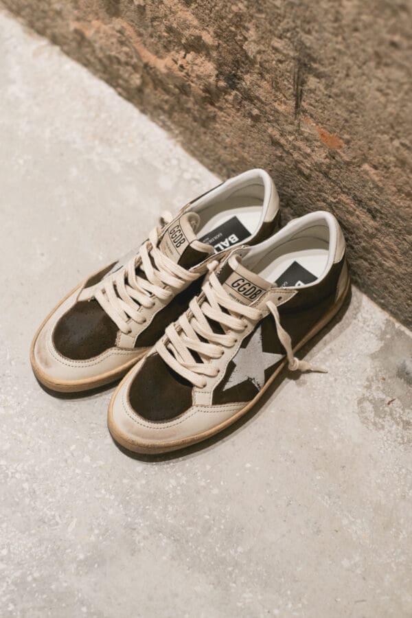 Mixing GOLDENGOOSE BALLSTAR  Flocked 1781